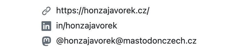 Odkazy Honzy Javorka