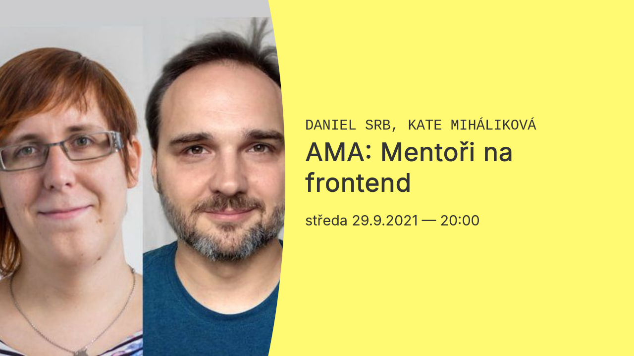 AMA: Mentoři na frontend