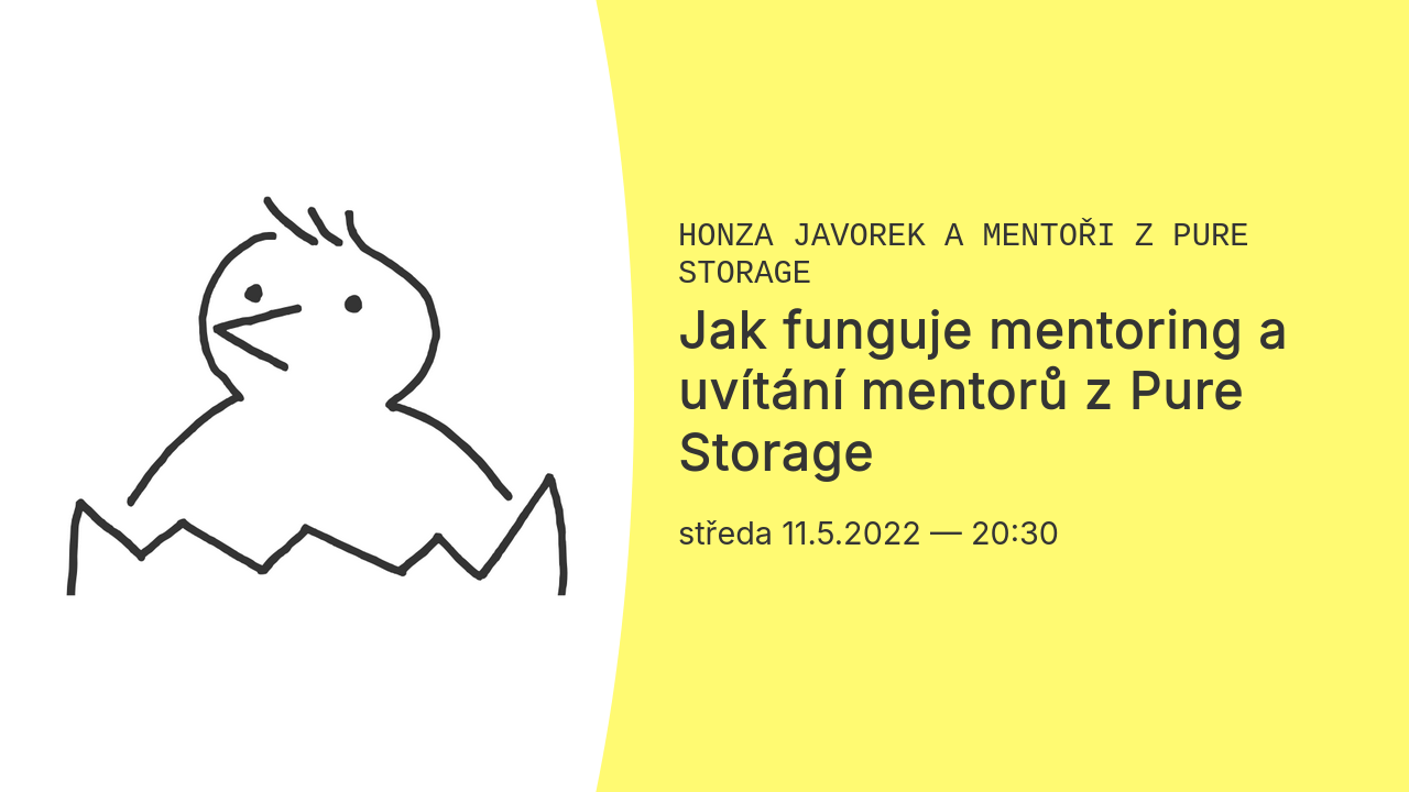 Jak funguje mentoring a uvítání mentorů z Pure Storage