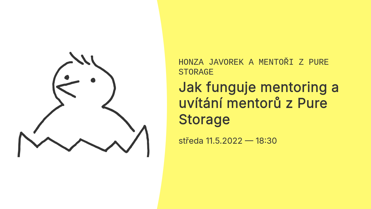 Jak funguje mentoring a uvítání mentorů z Pure Storage