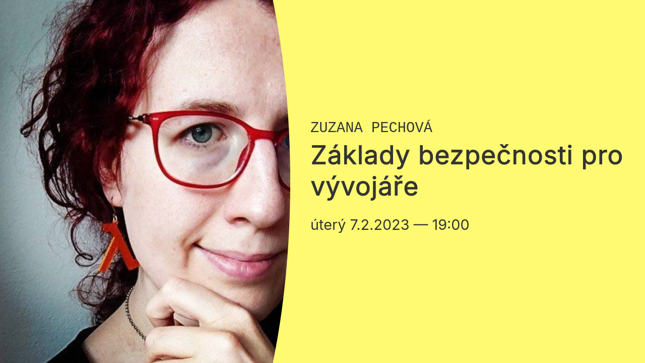 Základy bezpečnosti pro vývojáře