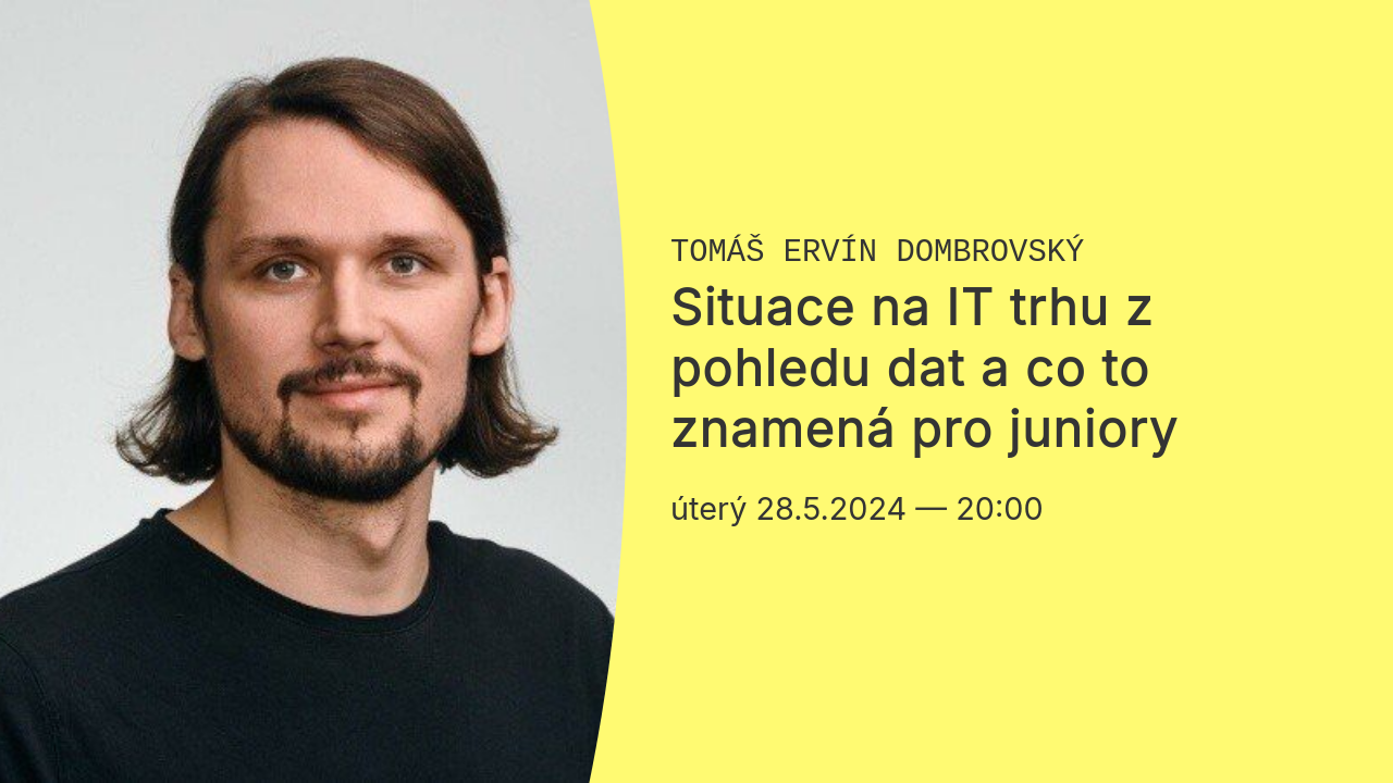Situace na IT trhu z pohledu dat a co to znamená pro juniory