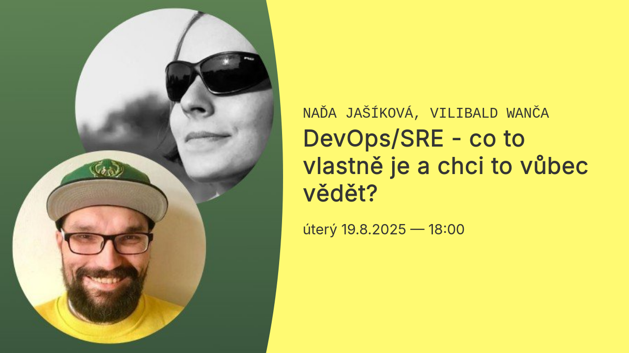 DevOps/SRE - co to vlastně je a chci to vůbec vědět?