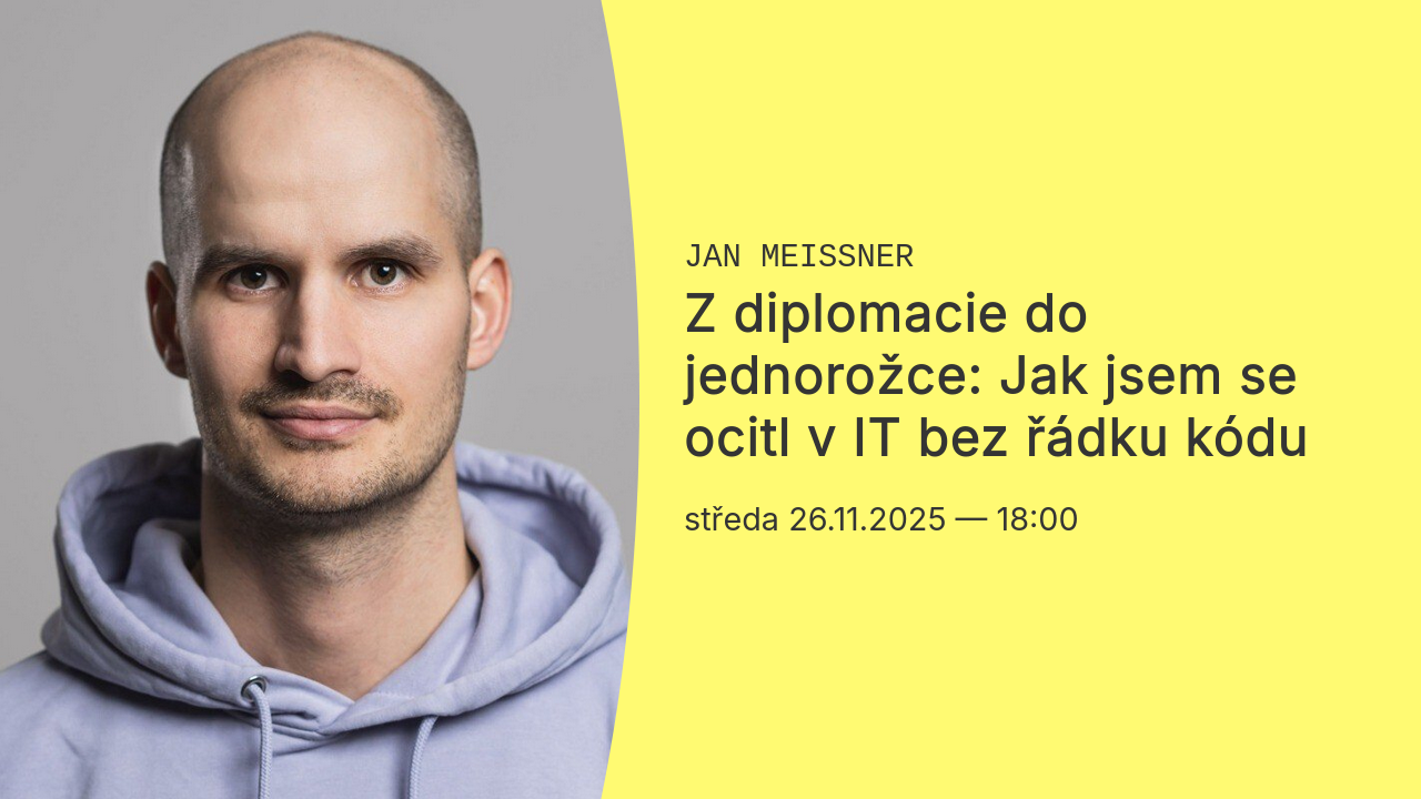 Z diplomacie do jednorožce: Jak jsem se ocitl v IT bez řádku kódu
