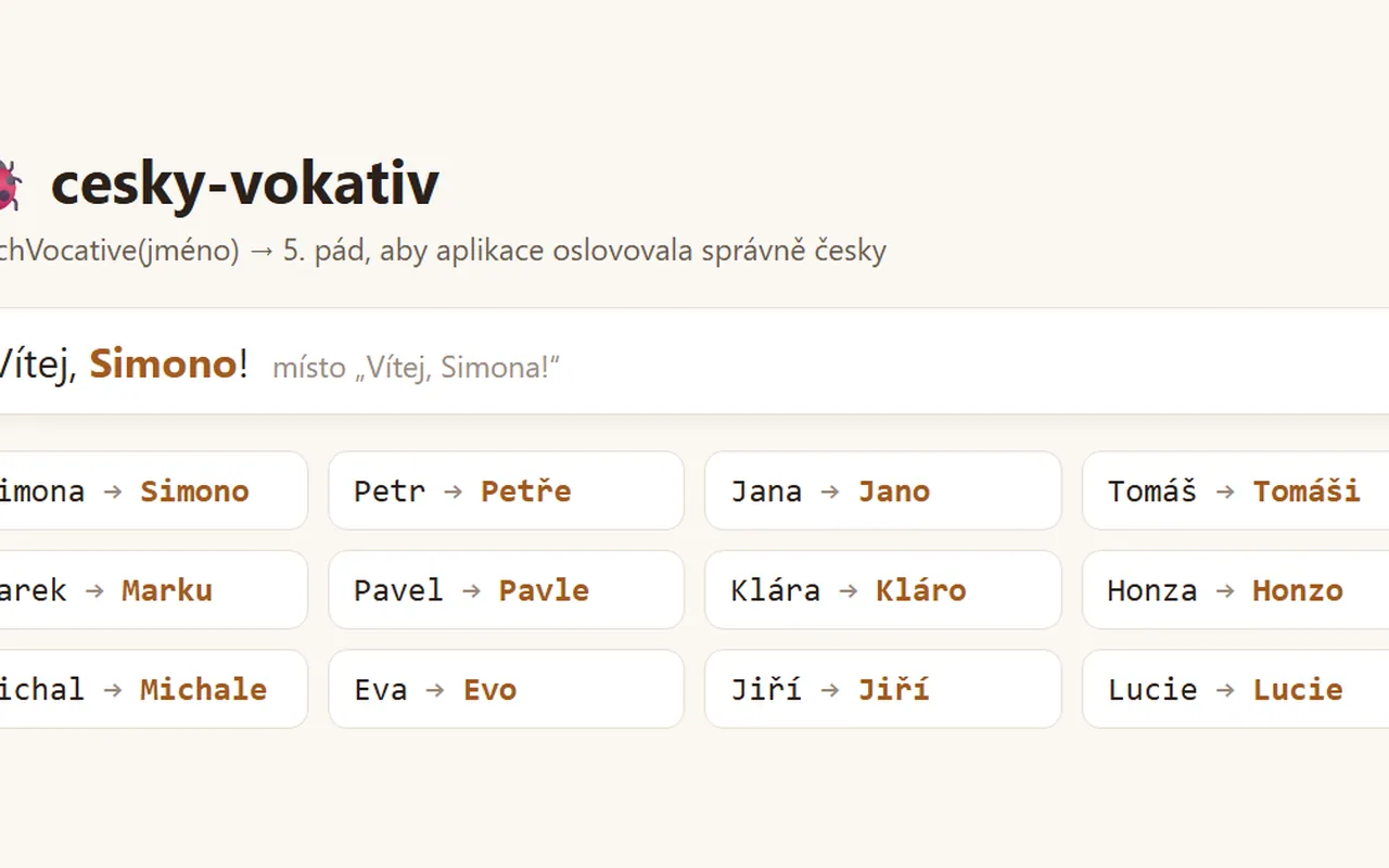 cesky-vokativ