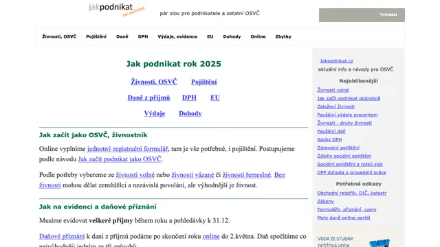 Jak podnikat