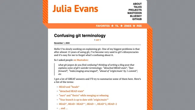 Confusing git terminology
