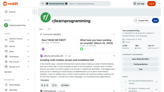r/learnprogramming